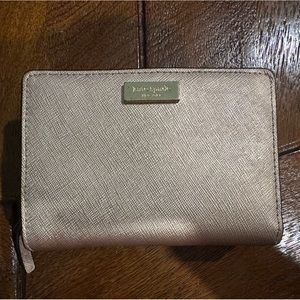 Kate Spade Gold Wallet